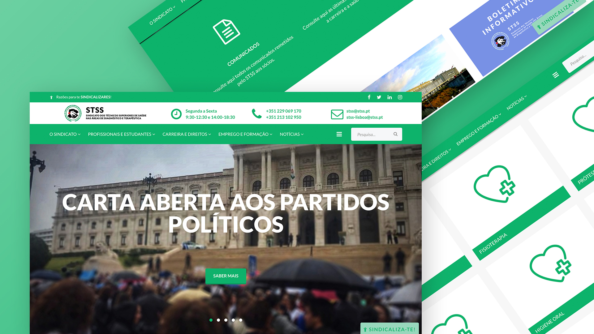 STSS já está online!