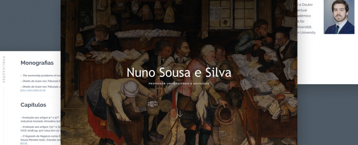 Nuno Sousa e Silva - Professor Universitário e Advogado